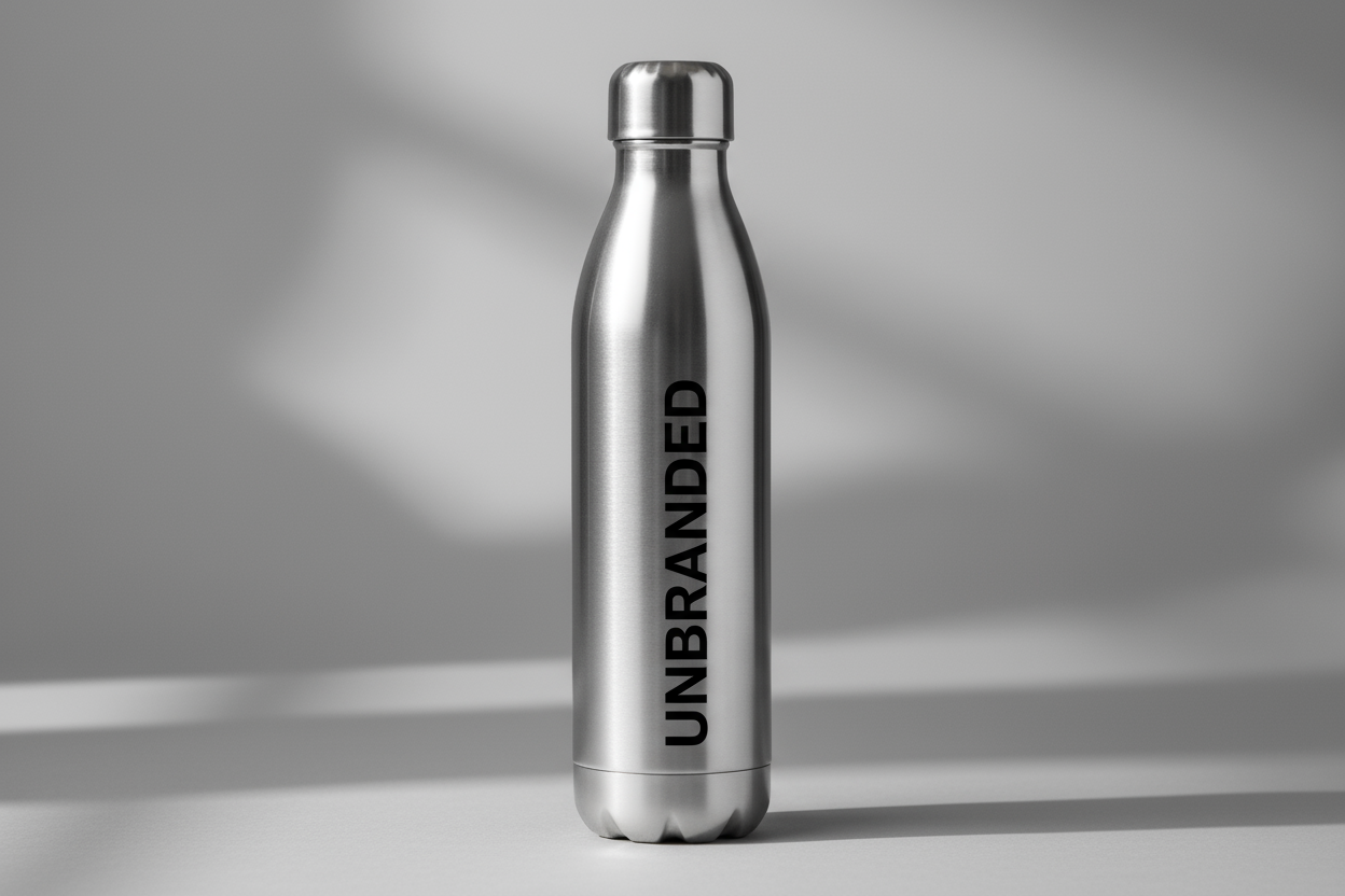 PRODUCT 009: STEEL BOTTLE - UNBRANDED